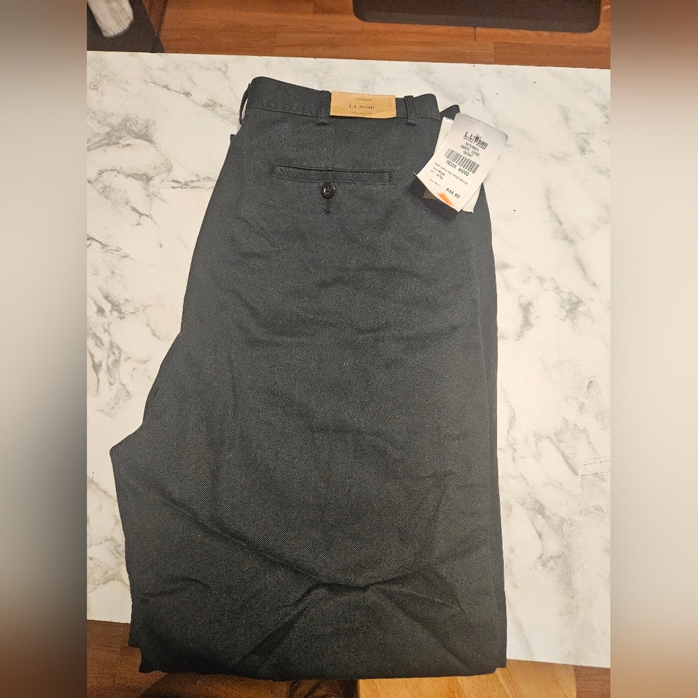 LL Bean original fit slacks
